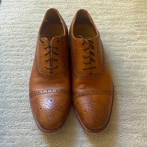 Warfield & Grand, Dennis Wingtip Leather Derby Shoes